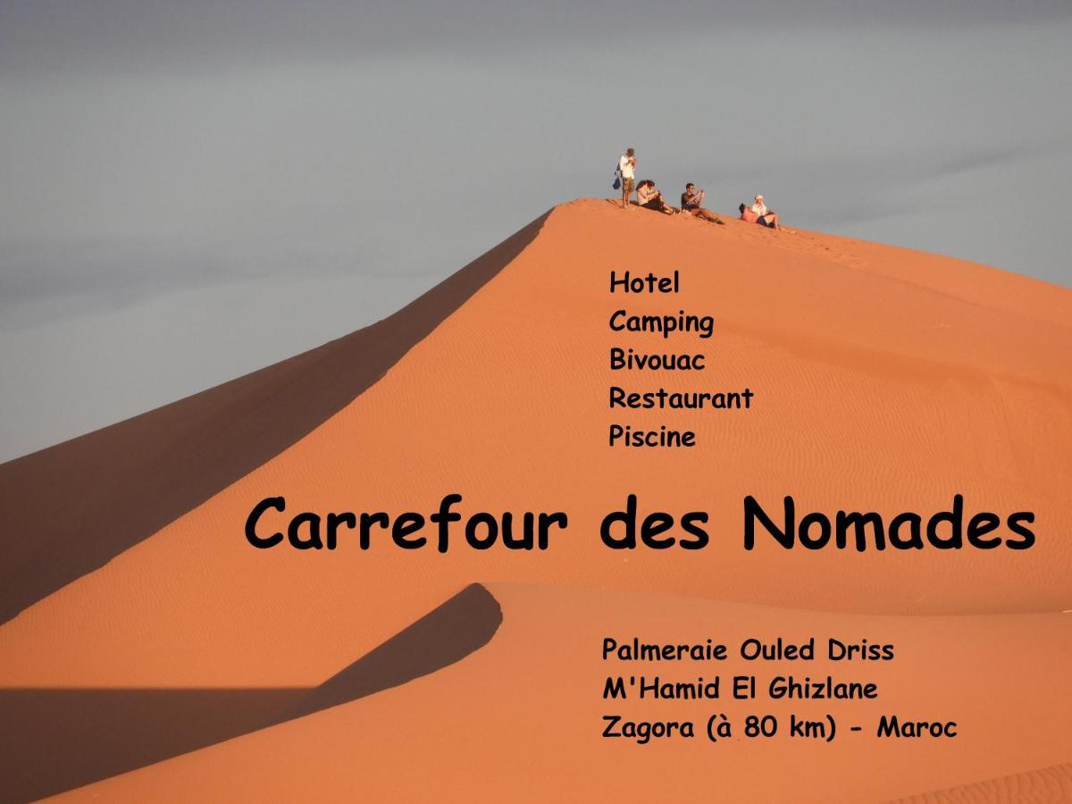Hotel Carrefour Des Nomades M'Hamid Exteriör bild