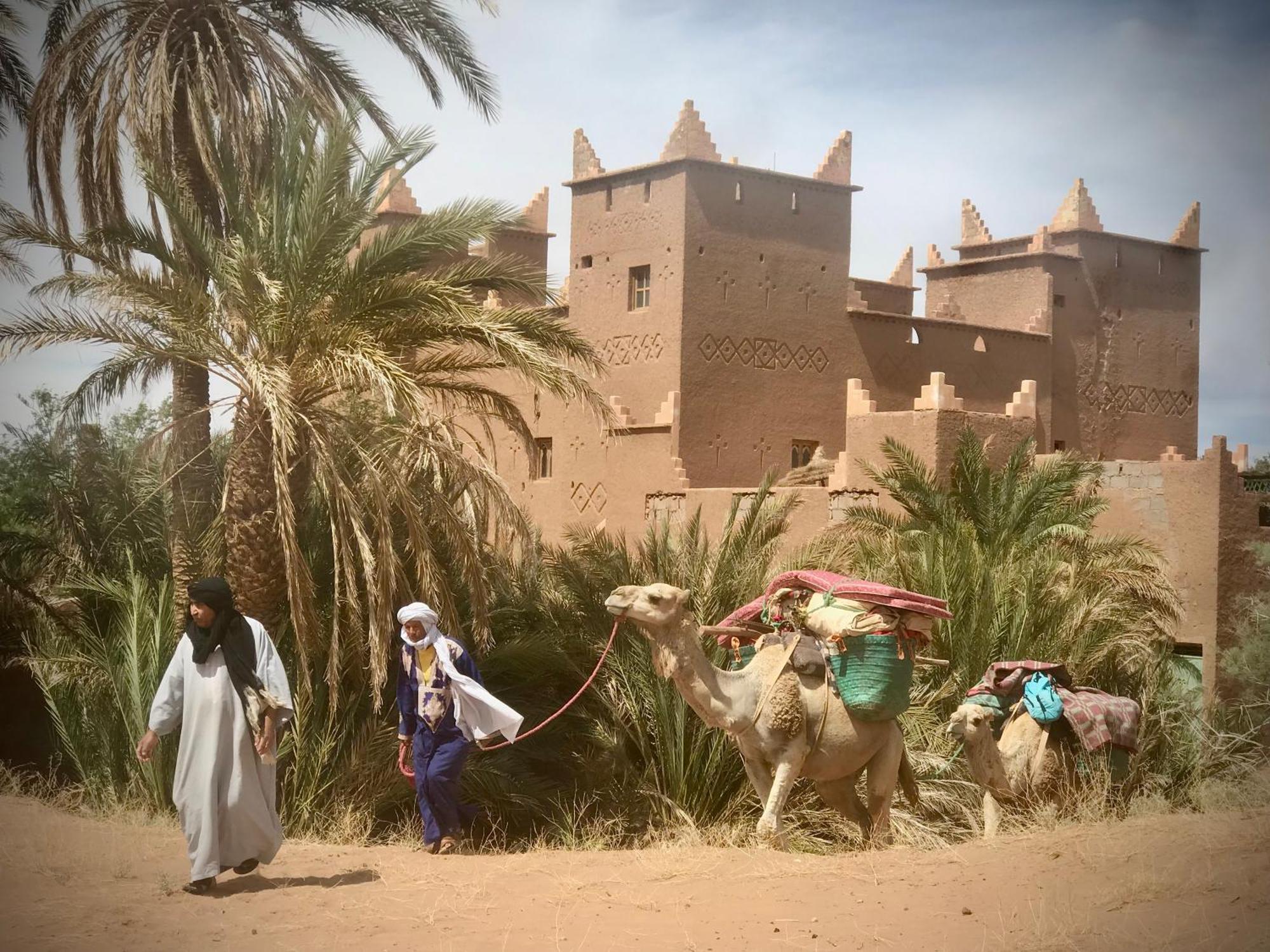 Hotel Carrefour Des Nomades M'Hamid Exteriör bild